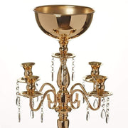 33" tall Metal Candelabra Candle Holder Centerpiece
