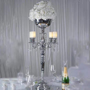33" tall Metal Candelabra Candle Holder Centerpiece