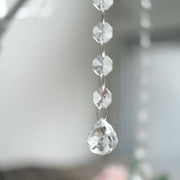 34 " Metallic Manzanita Tree with Acrylic Bead Chains Centerpieces