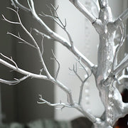 34 " Metallic Manzanita Tree with Acrylic Bead Chains Centerpieces