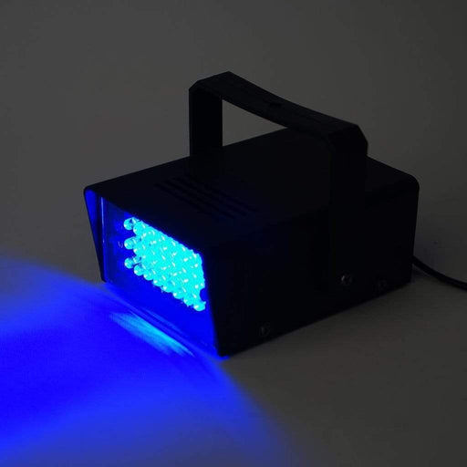 35 Watt LED Mini Bright Strobe Flash Light with Speed Control LED_SPT16_BLUE
