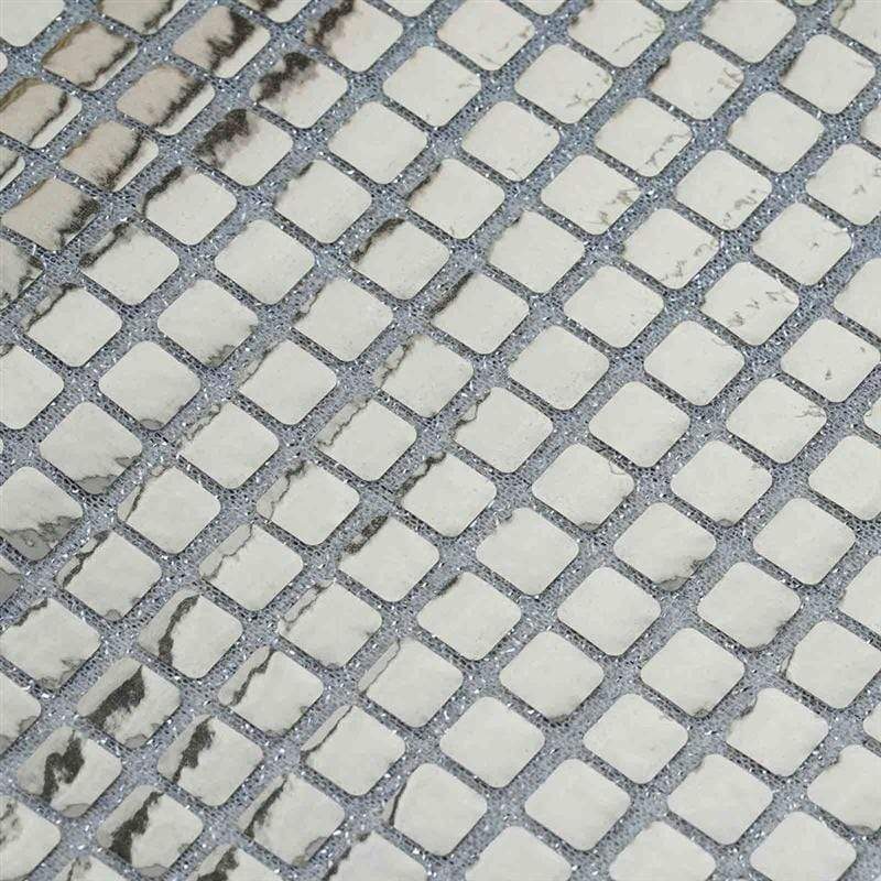 35" x 10 yards Mirror Foil on Tulle Fabric Bolt