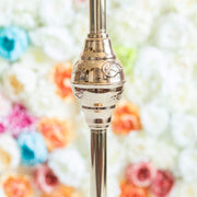 36" or 56" tall Candelabra Centerpiece Candle Holder with Pearl Beads - Gold CHDLR_CAND_018_GDPRL