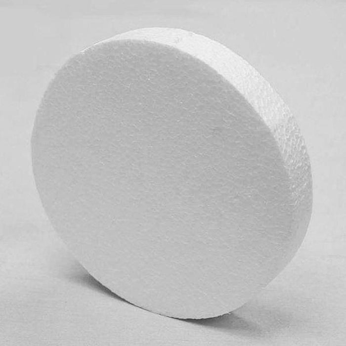 36 pcs 4" Foam Discs Crafts DIY Arts Wholesale Supplies - White FOAM_DISC_04