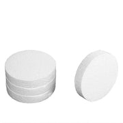 36 pcs 4" Foam Discs Crafts DIY Arts Wholesale Supplies - White FOAM_DISC_04