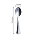 36 pcs Silver Tea Spoons - Disposable Tableware PLST_YY14_SILV