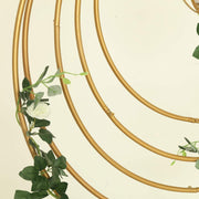 36" wide Round Metal Floral Hoop Wreath Ring