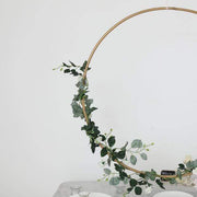 36" wide Round Metal Floral Hoop Wreath Ring