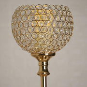 37" tall Beaded Ball Wedding Centerpiece