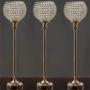 37" tall Beaded Ball Wedding Centerpiece