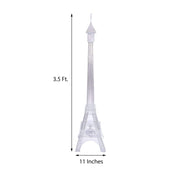 39" tall LED Lights Eiffel Tower Wedding Party Decorations PROP_EIF004_SILV