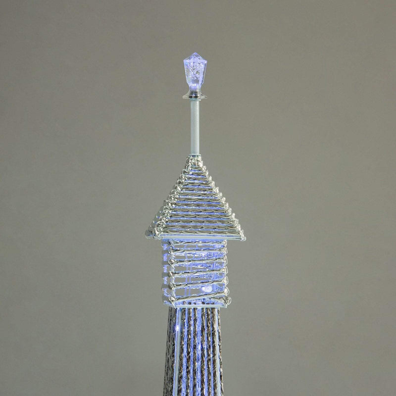 39" tall LED Lights Eiffel Tower Wedding Party Decorations PROP_EIF004_SILV