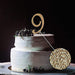 4.5" Rhinestone Cake Topper - Gold