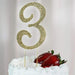 4.5" Rhinestone Cake Topper - Gold CAKE_TOPGN4_3
