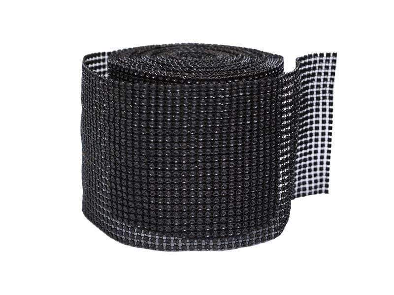 4.5" x 10 yards Diamond Bling Trim Roll of Ribbon