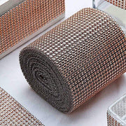 4.5" x 10 yards Diamond Bling Trim Roll of Ribbon