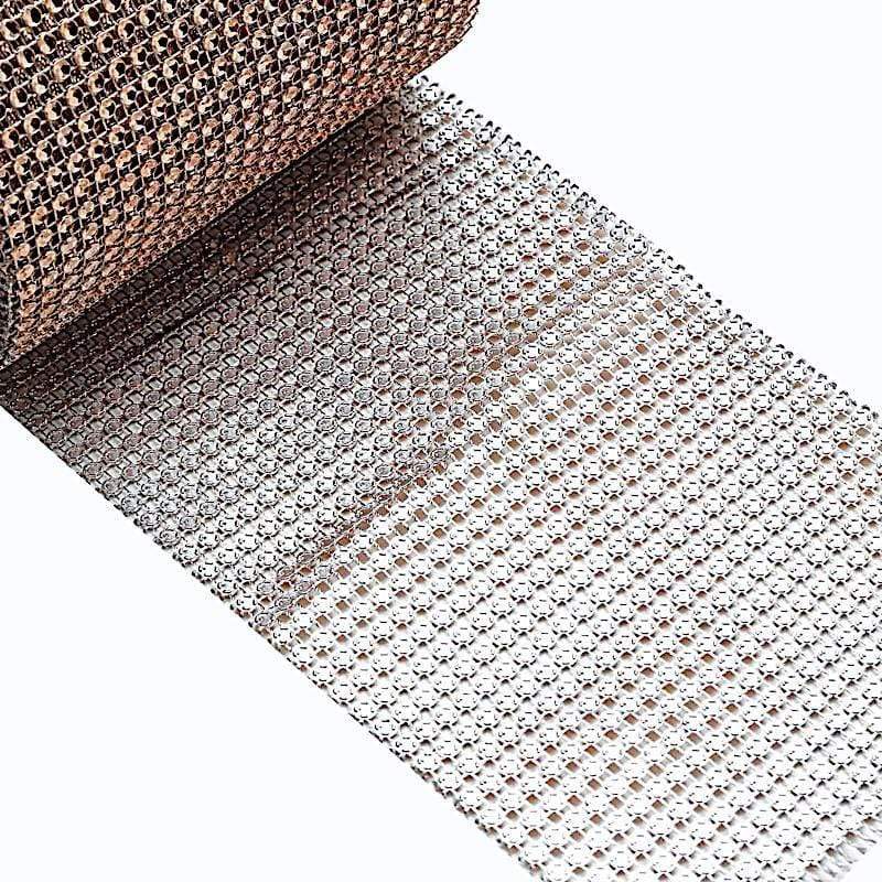 4.5" x 10 yards Diamond Bling Trim Roll of Ribbon