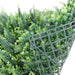 4 Assorted Artificial Foliage UV Protected Wall Backdrop Panels - Green ARTI_5062_GRN_27