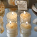 4 Beach Candles Favors Wedding Bridal Shower Party Favors FAV_C_SHEL_ASST