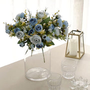 4 Bouquets 12" Silk Mini Ranunculus Artificial Flowers