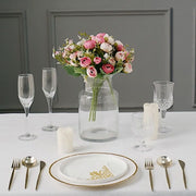 4 Bouquets 12" Silk Mini Ranunculus Artificial Flowers