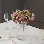 4 Bouquets 12" Silk Mini Ranunculus Artificial Flowers