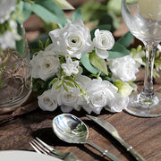 4 Bushes 12" Silk Roses Artificial Flowers Bouquets