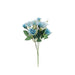 4 Bushes 12" Silk Roses Artificial Flowers Bouquets ARTI_RS006_086