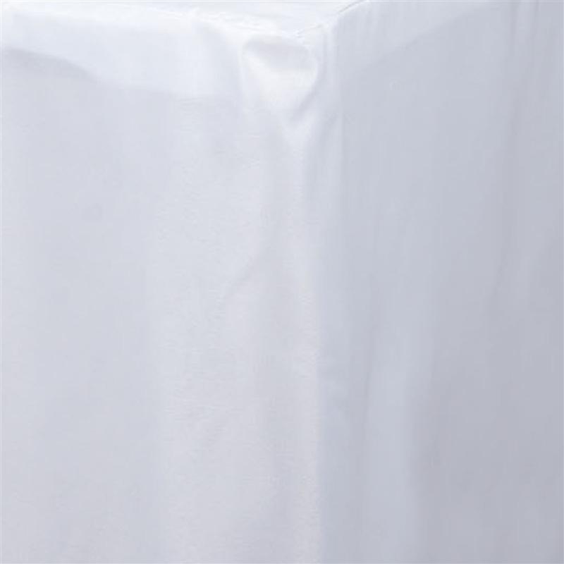 4 ft Fitted Polyester Tablecloth 48