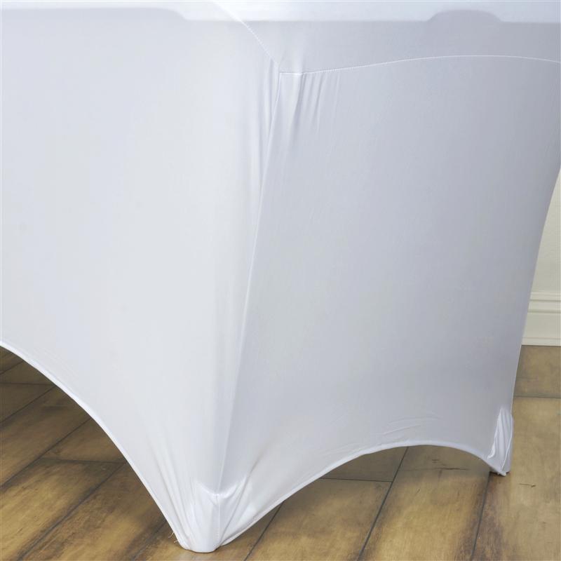 4 ft Fitted Spandex Tablecloth 48