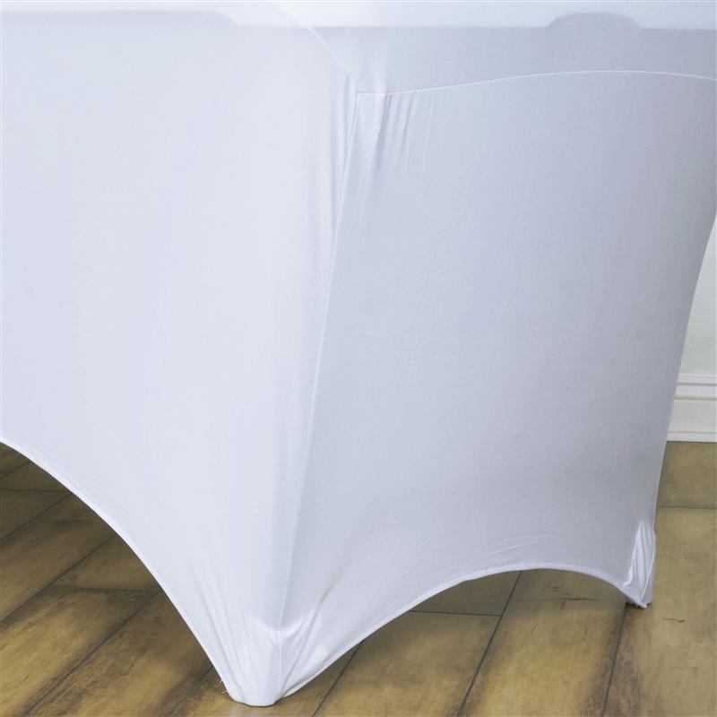 4 ft Fitted Spandex Tablecloth 48