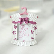 4 Mini 4" Picture Frames Newborn Clothes Baby Shower Party Favors