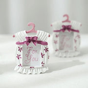 4 Mini 4" Picture Frames Newborn Clothes Baby Shower Party Favors