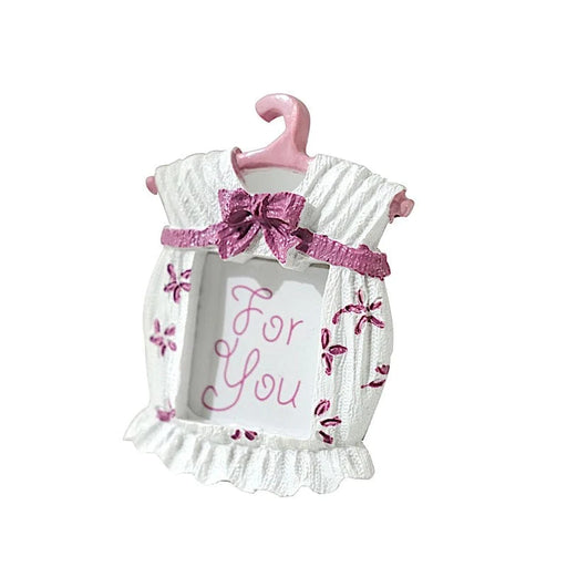 4 Mini 4" Picture Frames Newborn Clothes Baby Shower Party Favors FAV_FRM_B002_PINK