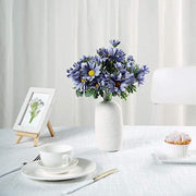 4 pcs 11" tall Faux Silk Daisy Flowers Bushes