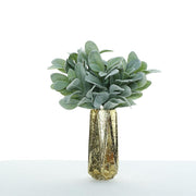 4 pcs 12" Artificial Faux Lambs Ear Leaves Sprays Stems - Frosted Green ARTI_FERN_005_12_GRN