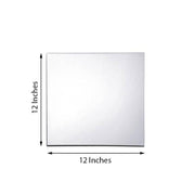 4 pcs 12" Square Mirrors Centerpieces MIRR_12_SQU