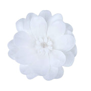 4 pcs 12" wide Artificial Dahlia Flowers for Wall Backdrop - White FOAM_FLO004_12_WHT