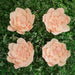 4 pcs 12" wide Artificial Daisy Flowers for Wall Backdrop