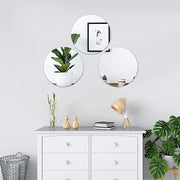 4 pcs 16" wide Round Mirrors Centerpieces MIRR_16_RND