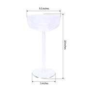 4 pcs 18" Big Plastic Vases Cups Wedding Centerpieces - Clear PROP_CUPK_001