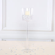 4 pcs 18" Small Plastic Vases Cups Wedding Centerpieces - Clear PROP_CUPK_004