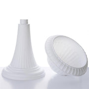 4 pcs 22" tall Decorative Italian Pedestal Flower Pots Vases - White PROP_ROMA_08