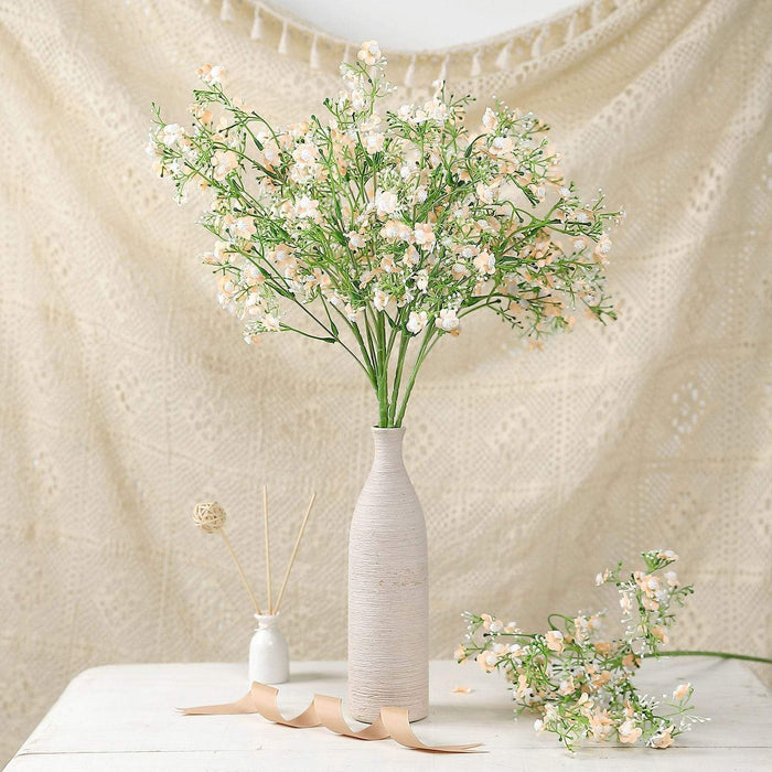 Baby's Breath Stem  Artificial Flowers for Bud Vase Wedding