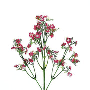 4 pcs 27" tall Silk Baby Breath Flowers Stem