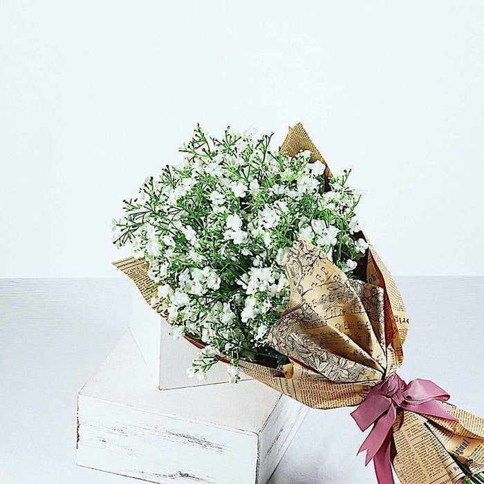6 Pack Silk Artificial Baby's Breath Flowers with Stem, Babies Breath  Bouquets, PACK - Ralphs