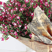 4 pcs 27" tall Silk Baby Breath Flowers Stem