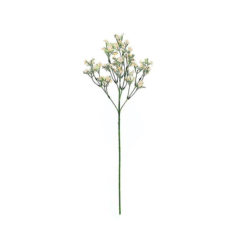 Silk Baby Breath Flowers Stems