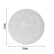 4 pcs 3" wide LED Orbs Battery Operated Ball Lights - Assorted LED_BALL11_3