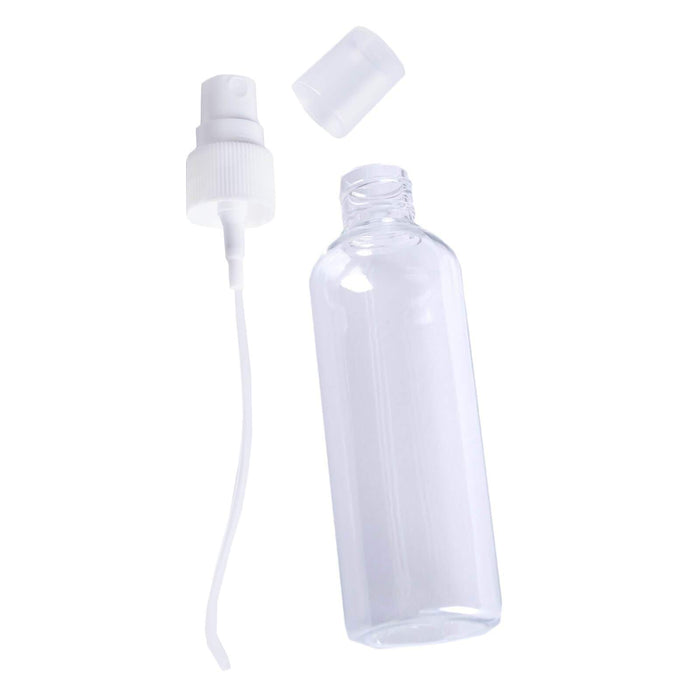 4 pcs 4 oz Fine Mist Spray Protective Refillable Empty Bottles - Clear
